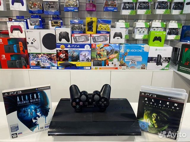 PlayStation 3 / PS3 + две части Aliens / Чужой