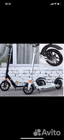 Самокат Urban с дисковым тормозом