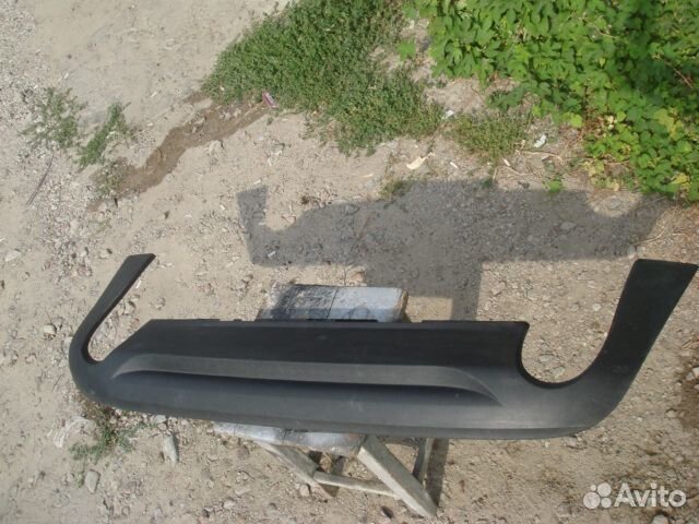 Вольво с60 накладка заднего бампера Volvo S60 10-1