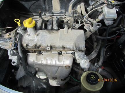 Двигатель мотор Renault Рено логан, logan