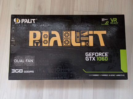 Видеокарта Palit gtx 1060 3gb