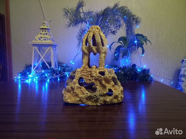 Грот для Аквариума Декорация Украшение