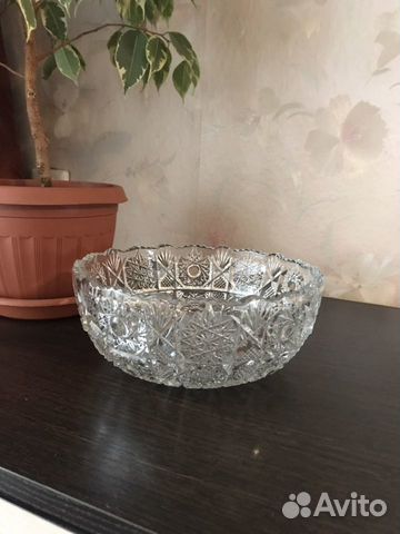 Хрустальная ваза