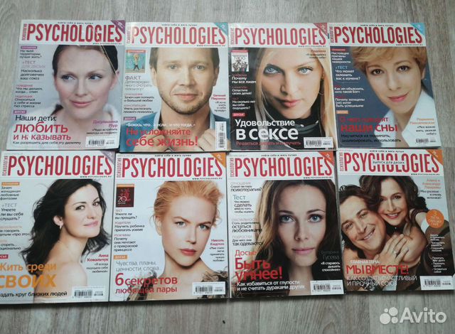 Журналы psychologies 2006-2018