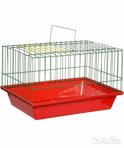 Клетки новые, лотки, поилки, миски