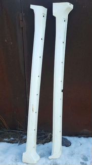 Накладки на пороги на Тойота Лэнд Крузер 200