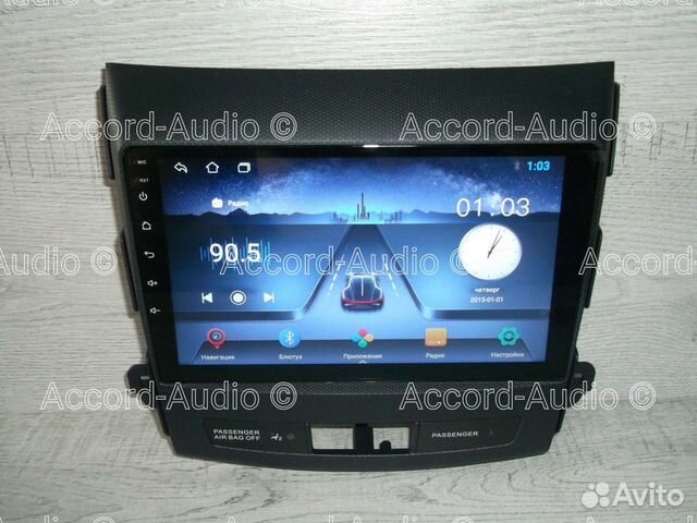 Магнитола 2DIN Peugeot 4007 Android GPS