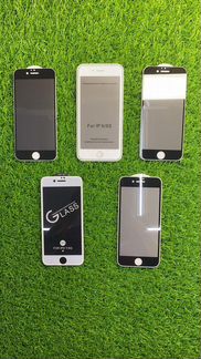 Защитное стекло Антишпион для iPhone 6 / 6s / 7 /8