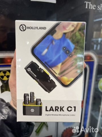 Радиосистема Hollyland Lark C1 Duo Lightnig Чёрная