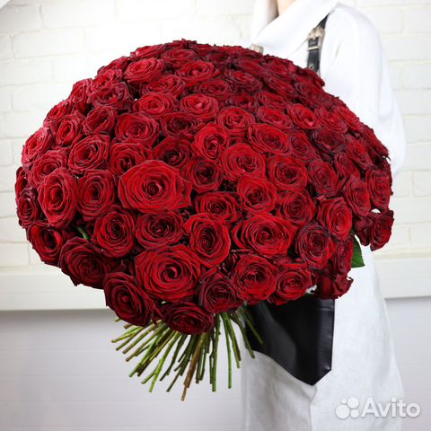 Букет 101 роза с доставкой на дом