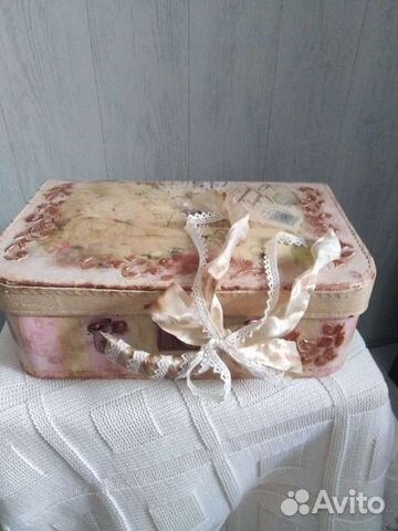 Винтажный чемодан СССР /Ручная работа