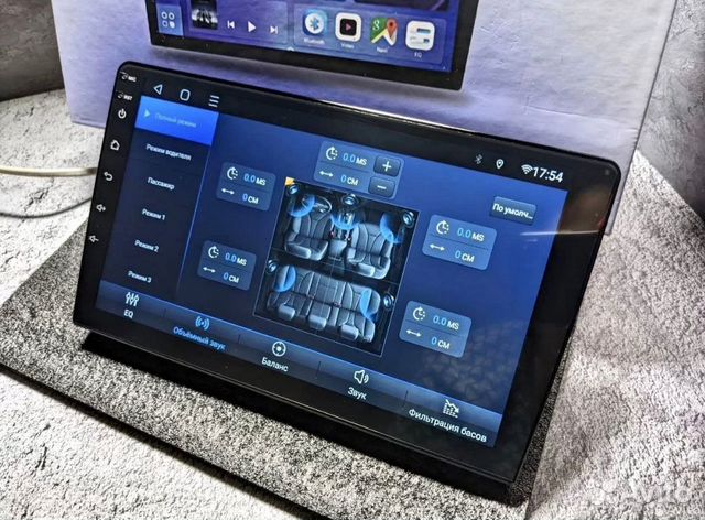 Магнитола Андроид 4/32Гб 9 дюймов 4G, DSP