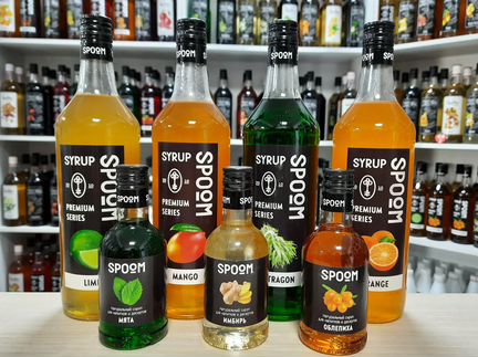 Сиропы для коктейлей и кофе