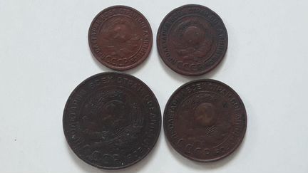 Монеты 1924 г. и 1932 г