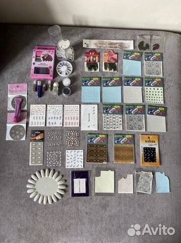 Большой набор для маникюра (декор)