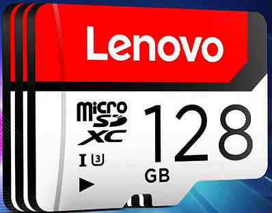 Карта памяти micro SD Lenovo 128 гб