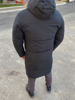 Зимняя удлиненная куртка Adidas