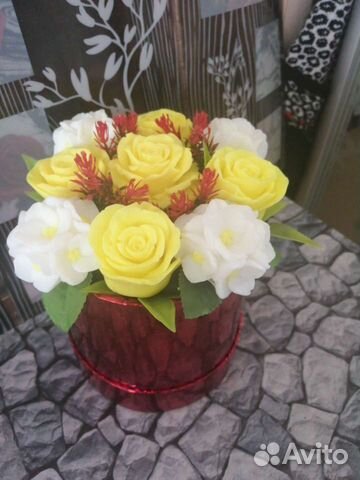 Букет из мыла ручной(на заказ)