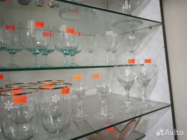 Бокалы, фужеры, стопки СССР