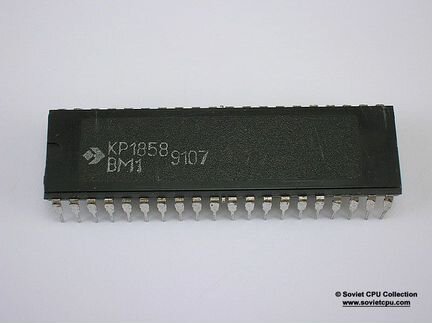 Процессор кр1858вм1 (Z80 CPU)
