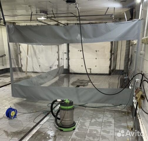 Штора пвх прозрачная 300 микрон