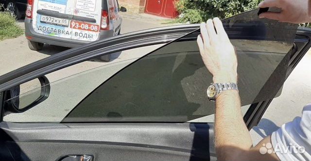 Съемная тонировка не силикон