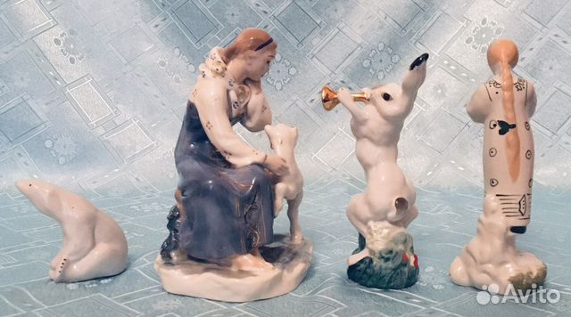 Фарфоровые статуэтки СССР лфз отл сост