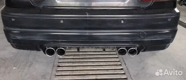 Диффузор под 2 трубы для BMW E46 M3