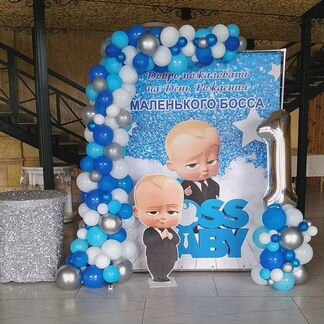 Баннер на день рождения мальчику