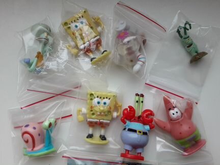 Киндер сюрпириз Спандж Боб Сквеа Пэнтс