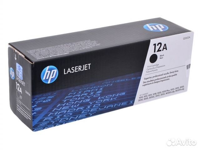 Картридж HP Q2612A для принтеров HP и Canon