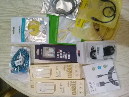 Новый кабель зарядки на iPhone, microusb, TypeC