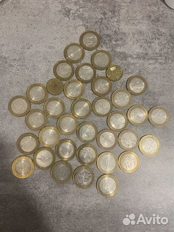 Юбилейные монеты 10 рублей