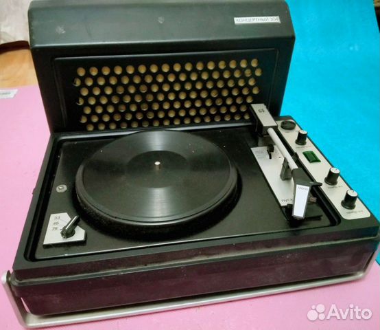 Проигрыватель винила Электрофон концертный 304 купить в Москве ...