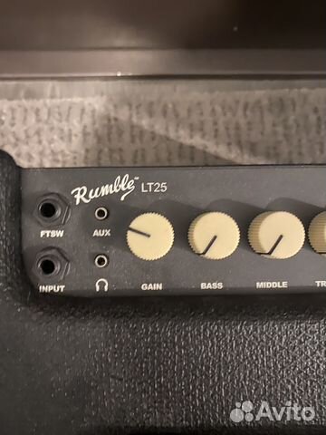 Комбоусилитель для бас-гитары fender rumble LT 25