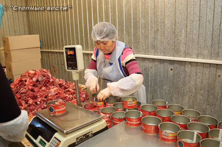 Мини цех производства тушенки(жестянка) 600 банок