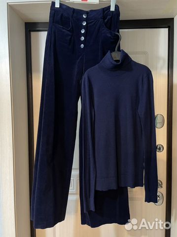 Брюки вельветовые синие. Вельветовые джинсы. Синяя