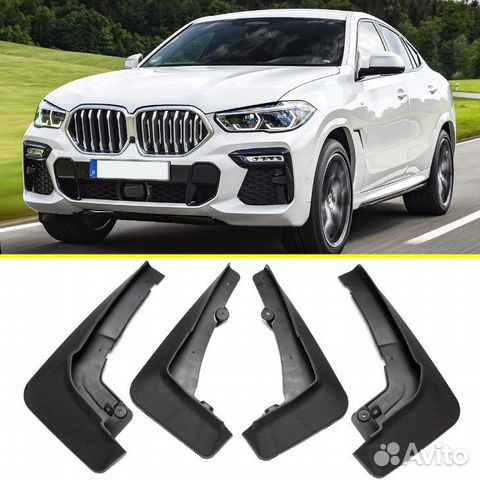 Брызговики BMW X6 G06 M-Technic 2019-нв 