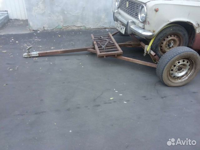Разборный подкат для автомобиля