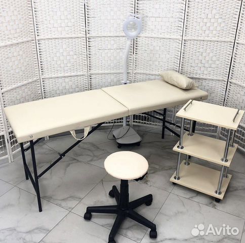 Комплект: тележка, стул, кушетка