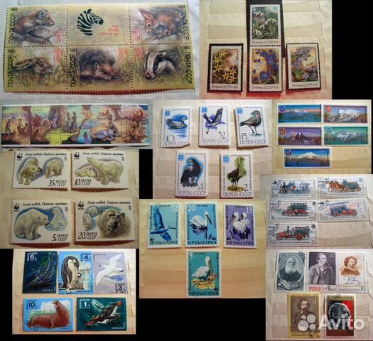 Марки СССР, стран соц. лагеря