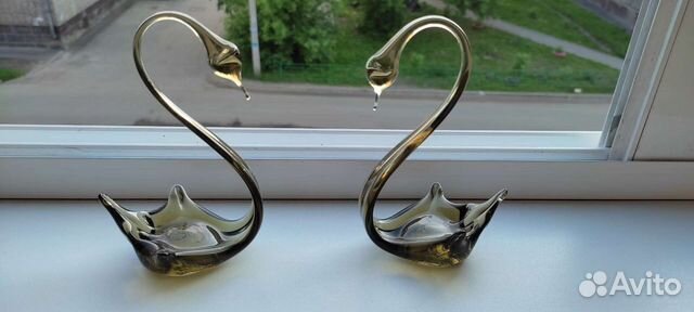Лебеди из стекла