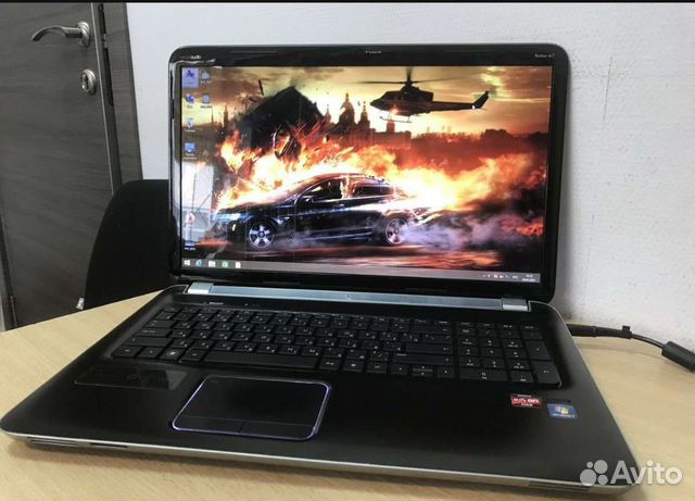 Большой и мощный ноутбук Hp Pavilion dv7-6001er