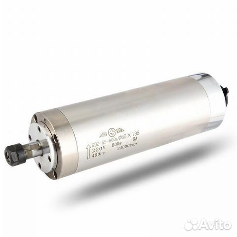 Шпиндель 800 Вт водяное охлаждение