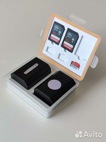 Бокс для батарей и карт памяти SD водонепроницаемы