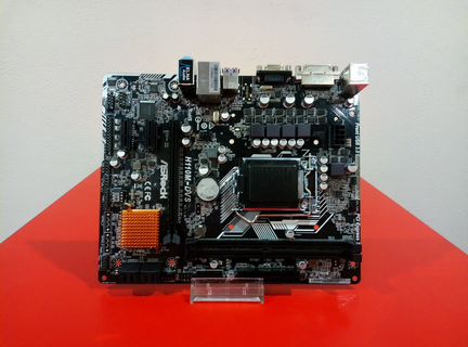Мат плата ASRock H110M-DVS (Socket 1151)