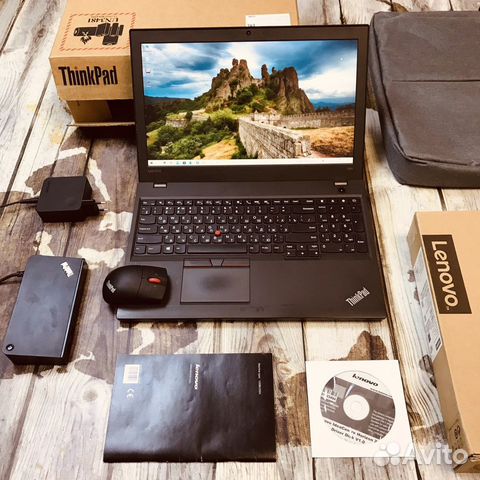 Ноутбук Lenovo T560 15,6 1080P IPS i5 8GB 256GB SS