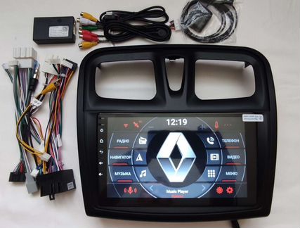 Магнитола 2 din, Renault Logan2, Sandero2 2014-19