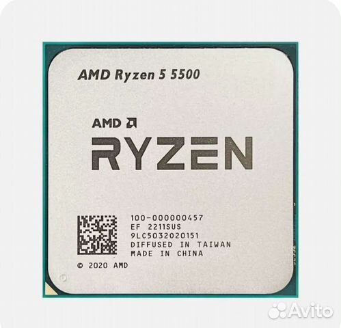 Amd Ryzen 5 5500 6 ядер, 12 потоков