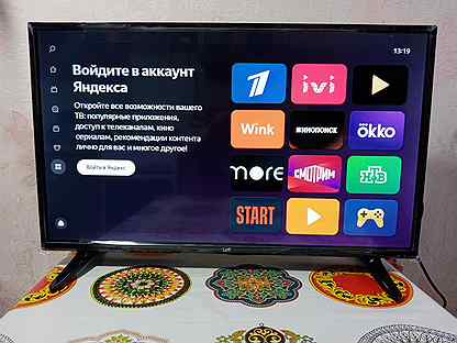 Телевизор Яндекс тв "Leff", Smart, Wi-Fi, новый